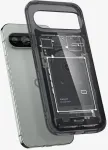 Spigen Ultra Hybrid Zero One, Google Pixel 9 Pro / Pixel 9, tumehall, Kaitse&uuml;mbris