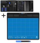 iFixit Pro Tech Toolkit + iFixit FixMat Magnetic Project Mat, ESD Safe - Blue