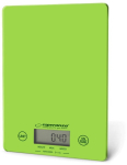 Esperanza EKS002G Electronic Kitchen Scale Green/Yellow Rectangle