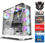 INTOP AQUA Ryzen 7 9700X 64GB DDR5 1TB SSD M.2 NVME RX9060XT 16GB WIN11