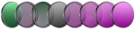 Sunnylife Filter Set for DJI Action 6 (CPL/MCUV/ND8-64/LPR/Black Mist 1/4)