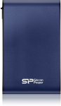 Silicon Power external hard drive 1TB Armor A80, blue