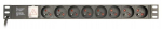 Gembird EG-PDU-014-FC14 power distribution unit (PDU) 8 AC outlet(s) 1U Black