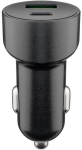 Dual-USB Auto Schnellladeger&auml;t USB-C PD (Power Delivery) (schwarz)