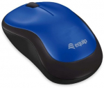 Equip Komfortmaus Wireless USB-A LR blau