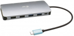 I-TEC USB-C Metal Nano Dock 3xDisplay+PD