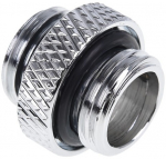 Alphacool Eiszapfen double nippel G1/4 outer thread to G1/4 outer thread - chrome