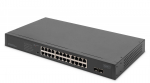 DIGITUS Switch 24-Port Gigabit Unmanaged schwarz