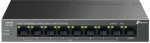 TP-Link LiteWave LS109P network switch Unmanaged Fast Ethernet (10/100) Power over Ethernet (PoE) Black