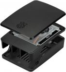 Raspberry Pi 5 korpus ventilaatoriga, must/hall ABS
