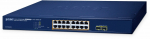 Planet 16-Port Poe Web Smart Switch GS-2210-16P2S