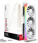 XFX Mercury AMD Radeon RX 9070XT OC White RGB Gaming Graphics Card