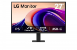 LG 27U631A-B 27" QHD IPS 100Hz Monitor with USB-C