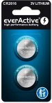 Lithium batteries mini everActive CR2016 blister 2 pcs.