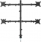Gembird Adjustable desk arm 4x monitor 13-32 inches