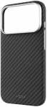 Fixed MagVelar | Back cover | Apple | iPhone 17 Pro | Aramid | Black | MagSafe Support