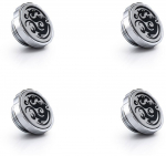 Bitspower Artemis G1/4 sealing plugs 4-pack glossy silver