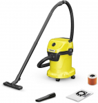 K&auml;rcher WD 3 V-17/4/20 17 L Drum vacuum Dry&wet 1000 W Dust bag