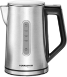 Rommelsbacher Sunny WK 3000 kettle (stainless steel/black, 3,000 W, 1.7 L)