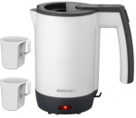 Concept Tourist kettle RK7030 + 2 mugs