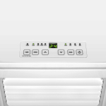 TEESA 2.5 kW Portable Air Conditioner with Wi-Fi and Tuya, White