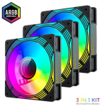 Gamemax Case Fan KF300R BK Black