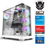 INTOP AQUA i5-14400F 64GB DDR5 1TB SSD M.2 NVME RX9060XT 16GB WIN11