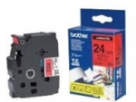 Brother | TZe-451 Laminated Tape | Black On Red | TZe | 8 m | 2.4 cm