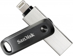 SanDisk iXpand Go 256GB USB 3.1 Flash Drive Apple Lightning black/silver