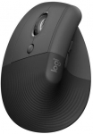 Logitech Lift Left Wireless Mouse Graphite/Black