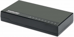 INTELLINET Desktop 8-Port Gigabit Ethernet Switch schwarz