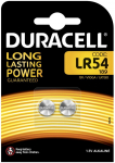 Duracell button cell battery LR54 1.5V 2 pcs