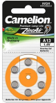 Camelion | A13/DA13/ZL13 | Zinc air cells | 6 pc(s)