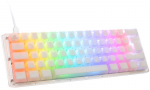 Ducky One 3 Aura White Mini RGB LED Gaming Keyboard - MX Brown
