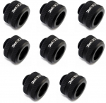 XSPC Anschluss G1/4" auf 14mm Hardtube, schwarz matt - 8 St&uuml;ck