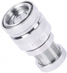 Alphacool Eiszapfen quick coupling female bulkhead G1/4 inner thread - chrome