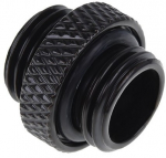 Alphacool Eiszapfen double nippel G1/4 outer thread to G1/4 outer thread - deep black