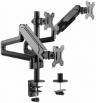 Equip Tischhalterung 17"-27" 3TFT je 7kg 360 Gasfeder sw lite Retail