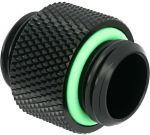 Barrow Adapter gerade G1/4 Zoll AG auf G1/4 Zoll AG, 10mm - schwarz