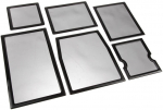 Demciflex Dust Filter Set for Cooler Master HAF XM - Black