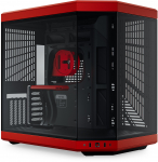 HYTE Y70 Midi Tower Black, Red
