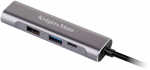 Adapter (HUB)  USB typu C na HDMI/USB3.0/USB2.0/C port