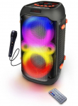 Esperanza EP156 BT FM LED RGB KARAOKE Speaker Black 20W