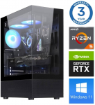INTOP Ryzen 5 5600X 32GB 250SSD M.2 NVME+2TB RTX5060Ti 8GB WIN11