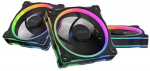 ASUS Prime MR120 ARGB-L&uuml;fter, PWM, Reverse- 120mm, schwarz, 3er-Pack