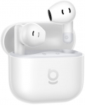 True Wireless Bluetooth 6.0 Earbuds Bass BS2 Lite with Charging Case, White