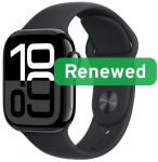 Apple Renewed Grade A++ | Apple Watch Series 10 LTE 42mm | Jet Black