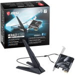 MSI Herald BE9400 WiFi 7 + Bluetooth 5.4 PCIe network card