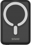 Savio BA-12 Power Bank 10000 mAh Black