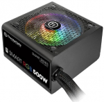 Thermaltake Smart 500W RGB (80+ 230V EU, 2xPEG, 120mm, Single Rail)